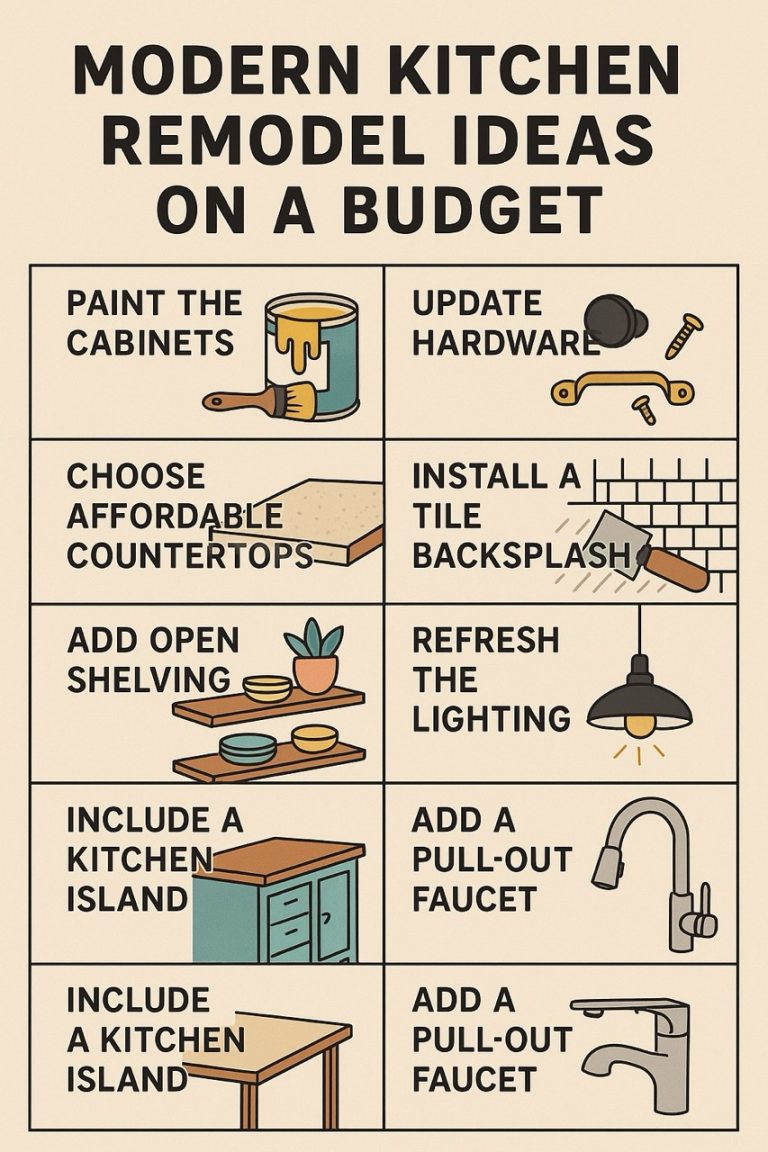 Modern Kitchen Remodel Ideas on a Budget